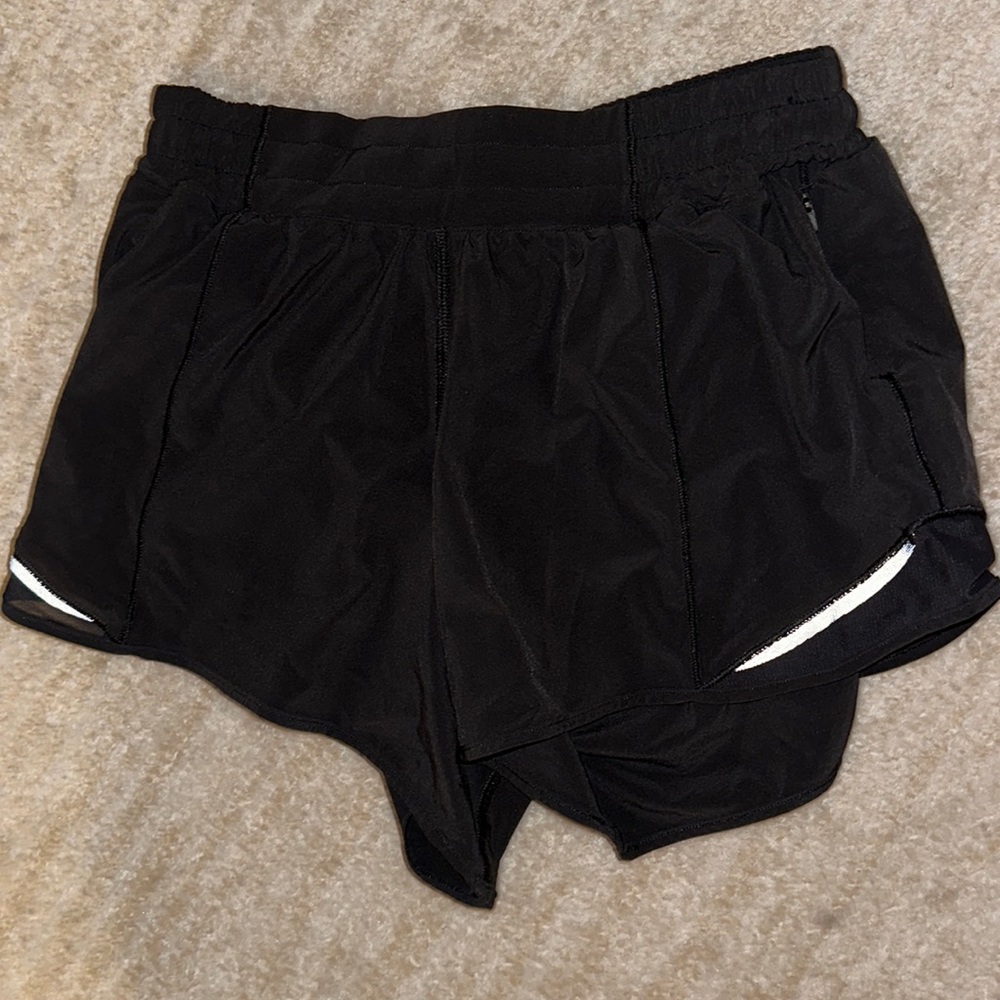 Lululemon shorts 4 inch size 8 black